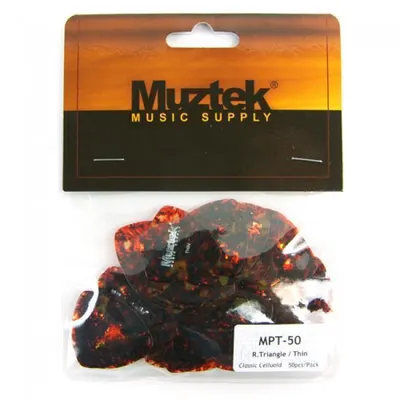 Muztek 피크 Triangle Thin [MPT-50] 50Pack