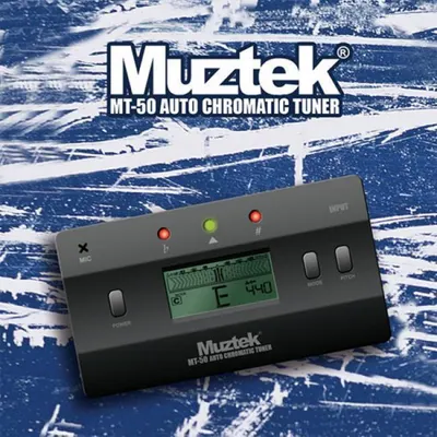 Muztek 크로매틱 튜너 MT-50