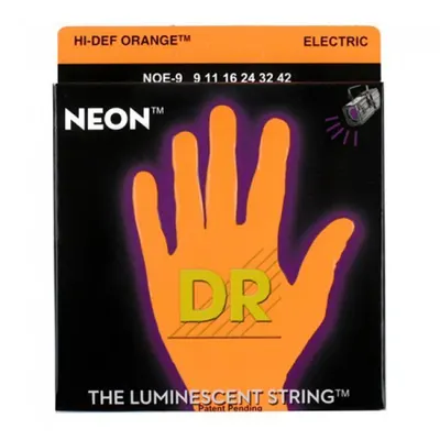 DR 일렉기타 스트링 Neon HiDef Orange Lite (009-042)