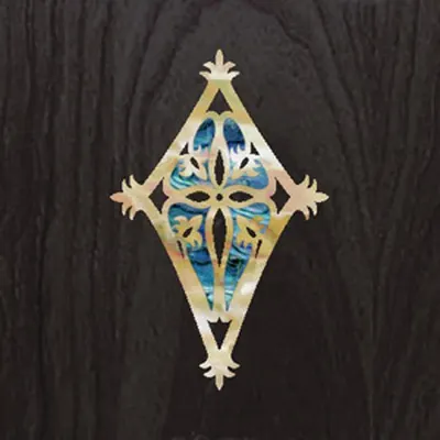 인레이 스티커 Inlay Stickers Headstock Shield Abalone No.94