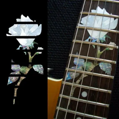 인레이 스티커 Inlay Stickers Fret Markers Single Rose No.37