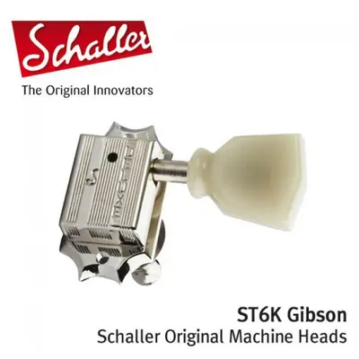 Schaller Deluxe Machine Head 3:3헤드머신셋 (ST6K Gibson용)