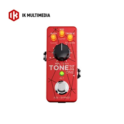 IK Multimedia TONEX ONE Brown Sound 레드 한정판 브라운 사운드 에디션 AI 앰프 모델링 미니 페달