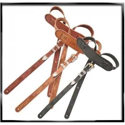 [노마진세일] Gretsch 스트랩 Deluxe Vintage Tooled Leather Straps 3 Color