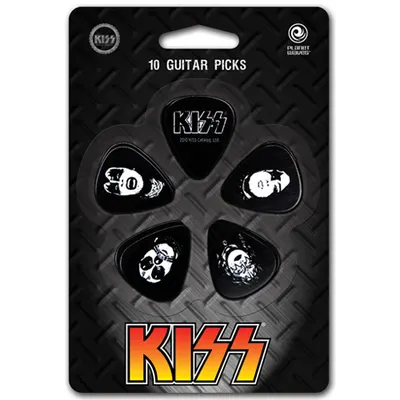 Planet Waves 피크 Kiss Guitar Picks Medium [1BK4-10K1] 10Pack