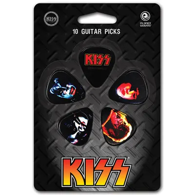 Planet Waves 피크 Kiss Alive II Medium [1BK4-10K3] 10Pack