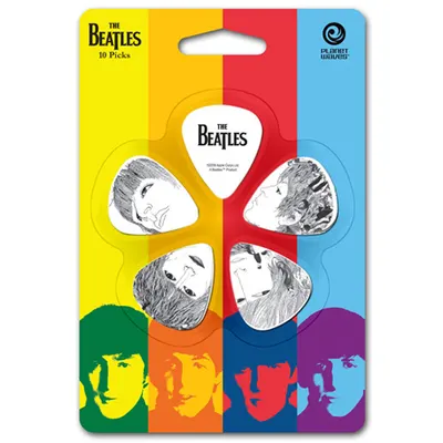 Planet Waves 피크 Beatles Revolver Thin [1CW2-10B1] 10Pack