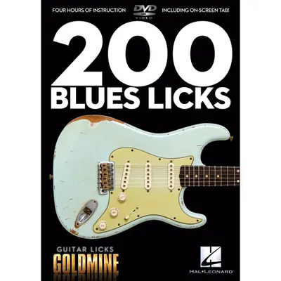 Hal Leonard 200 Blues Licks DVD [00320929]