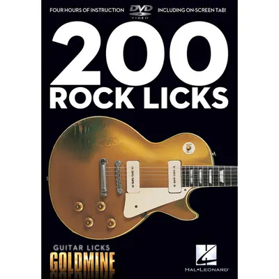 Hal Leonard 200 Rock Licks DVD [00320930]