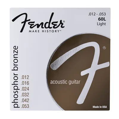펜더 Fender 통기타줄 60L 포스포 브론즈 볼 [073-0060-403] (012-053)