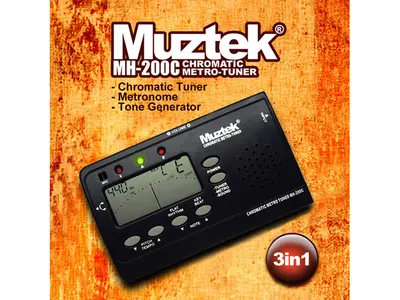 Muztek 튜너/메트로놈 MH-200C