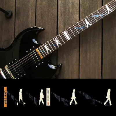 인레이 스티커 Inlay Stickers Fret Markers Abbey Road / Beatles No.26