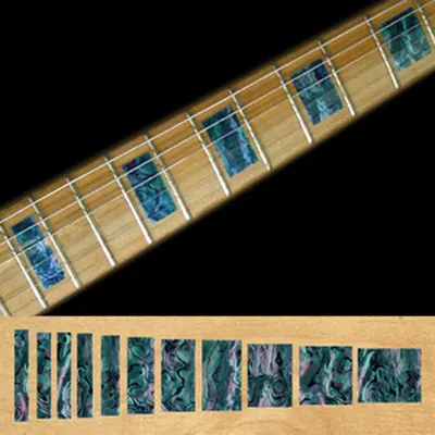 인레이 스티커 Inlay Stickers Fret Markers Block (AB) No.19