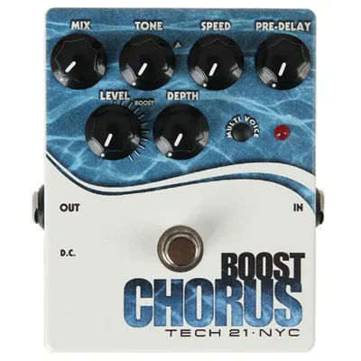 Tech 21 이펙터 Boost Chorus (부스트 코러스) Analog Chorus Emulator