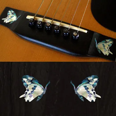 인레이 스티커 Inlay Stickers Guitar Bridge Butterfly(AB) No.106