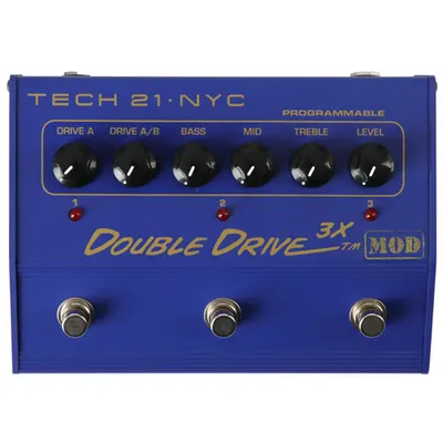 Tech21 이펙터 Double Drive 3X Programmable MOD