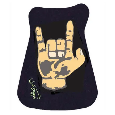 ScratchPAD Black Velvet W/ Hand Sign