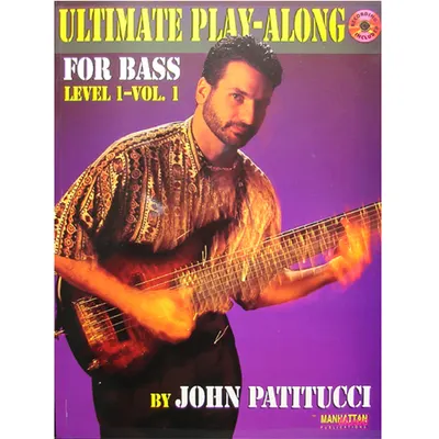 John Patitucci : Ultimate Play-along For Bass, Level 1, Volume 1 [00-MMBK0050CD]