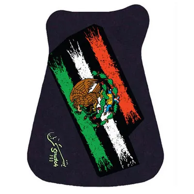 ScratchPAD Black Velvet W/ Mexican Flag