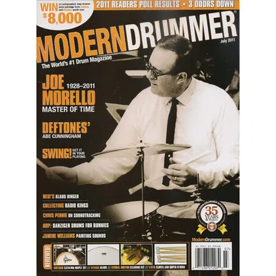 Modern Drummer Magazine - July 2011[77770070]