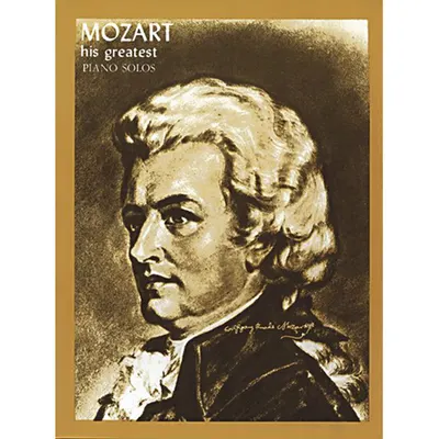 Ashley Publications Inc Mozart - His Greatest Piano Solos[00510151]