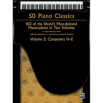 Alfred  50 Piano Classics, Volume 2: Composers H-Z[00-37317]