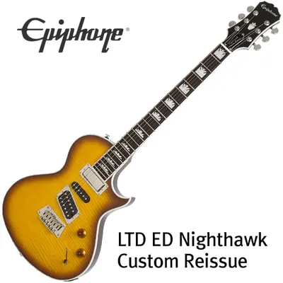 에피폰 Epiphone 일렉기타 Nighthawk Custom Reissue Honeyburst (EDNHHBNH1)
