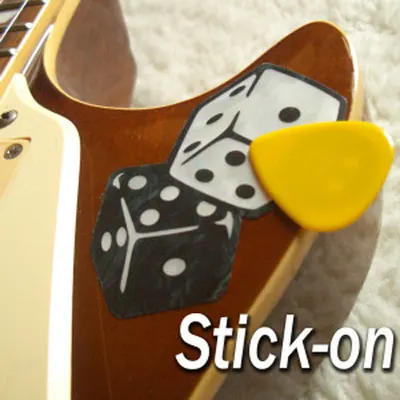 인레이 스티커 Inlay Stickers Fretmark Pick Holder Dice 2 sheets in a pakc No.113