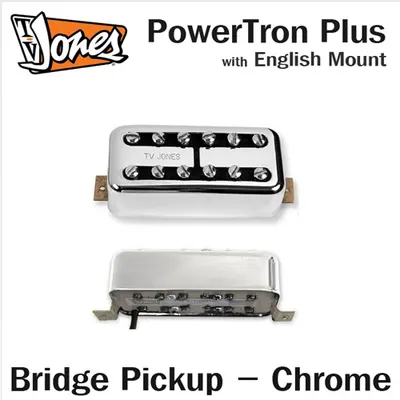 TV Jones PowerTron Plus - English Mount Bridge - Chrome
