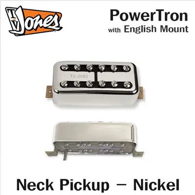 TV Jones PowerTron - English Mount Neck - Nickel