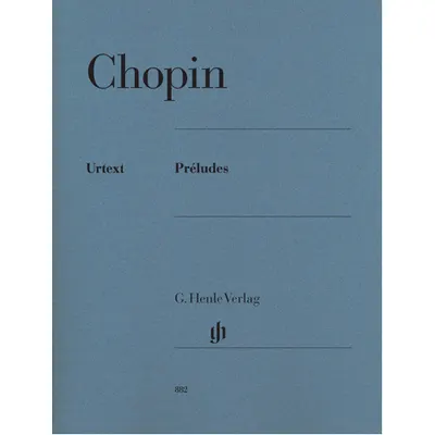 Henle Verlag Chopin - Preludes (프렐류드) [HN882]
