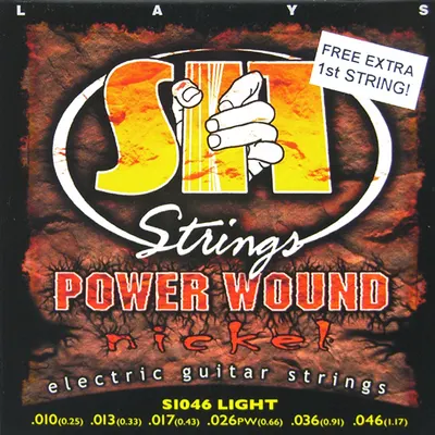 SIT 일렉기타 스트링 Power Wound Light [S-1046] (010-046)