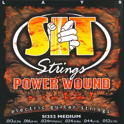 SIT 일렉기타 스트링 Power Wound medium [S-1252] (012-052)