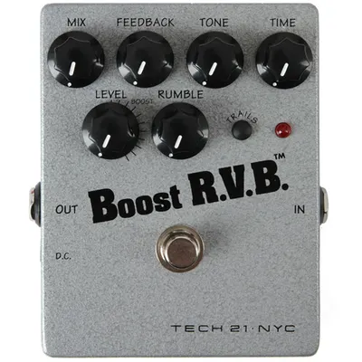 Tech 21 이펙터 Boost R.V.B. 리버브 (Trails 기능 업그레이드)