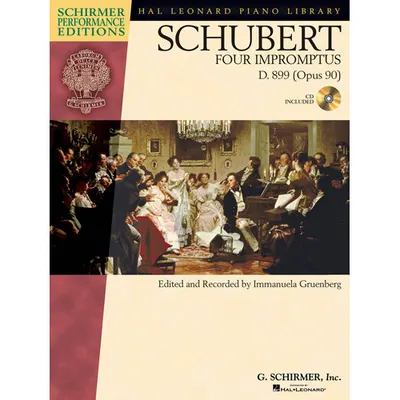 Schubert - Four Impromptus, D. 899 (Op. 90) 슈베르트 즉흥곡 [00296700]