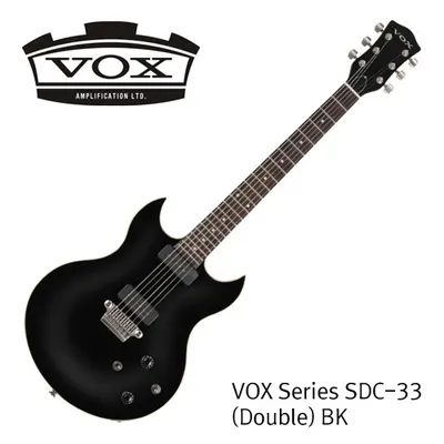 본사매장 전시 VOX 일렉기타 33 Series SDC-33 (Double) BK