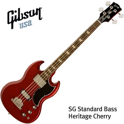 Gibson USA SG Standard Bass Heritage Cherry (BASGHCCH1)