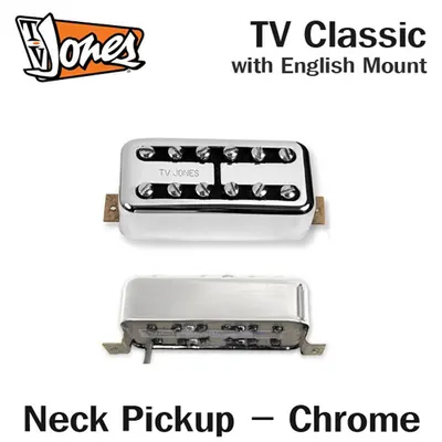 TV Jones TV Classic - English Mount Neck - Chrome