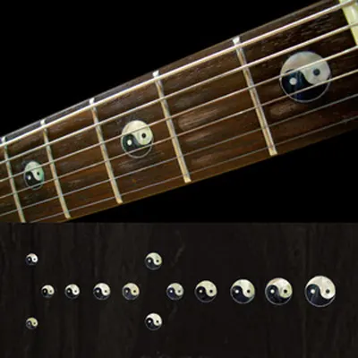 인레이 스티커 Inlay Stickers Fret Markers Yin & Yang No.38